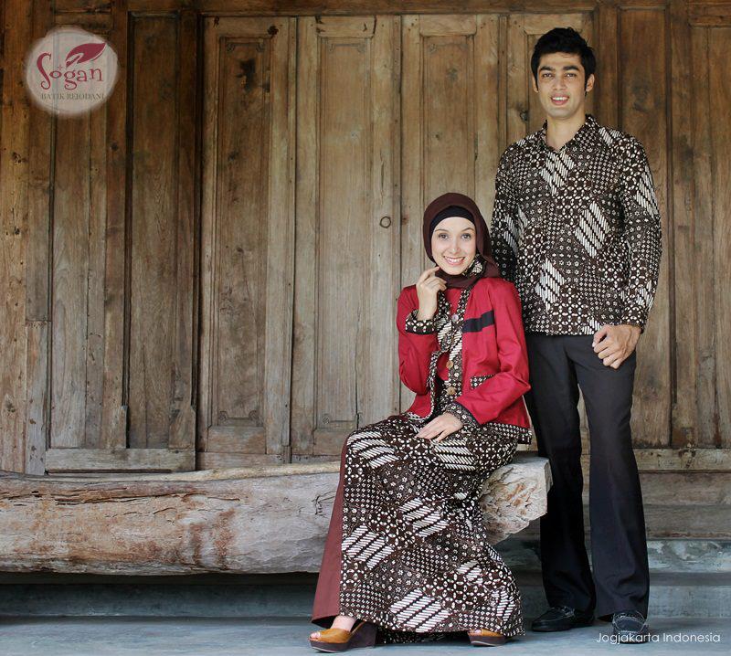 baju batik muslim terbaru