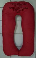 U-Shape, maternity pillow for moms to be, dijamin nyaman tidur/ menyusui-total-comfort-u-shape-body-pillow-maternity-cozyland-red.jpg