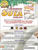 Jual : "Mama Soya" susu herbal yang bikin HEBOH ibu-ibu menyusui