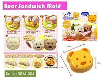 Jual bento maker (peralatan masak untuk membuat bento)-sbm-004-bear-sandwich-mold.jpg
