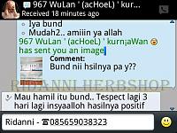 Aku berhasil hamil, dgn Jamu Subur Kandungan ridanni-herbshop 085659038323-066-wulan.jpg