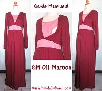 Update Butik BundakuHamil (baju hamil, baju menyusui, bawahan hamil)-gm-011-maroon.jpg