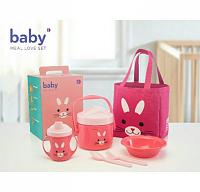 Tempat Penyimpanan & Alat Dapur Lainnya Murah ko-baby-love-meal-set-rabbit.jpg