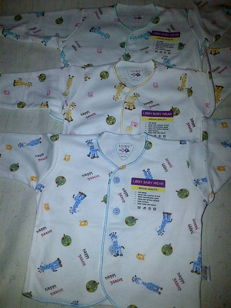 Jual baju bayi merk libby dan velvet,bahan aman untuk bayi 