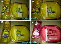 Set Tempat Makan & Botol Minum Minion / Hello Kitty DISKON 25% / MURAH-tempat-makan-minum-minion.jpg