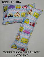 Bantal tidur Balita ( 1set ) dijamin nyaman tidur , produk Cozyland-kode-tp016-toddler-comfort-pillow-cozyland-cars-blue.jpg