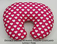 Bantal menyusui jumbo, cocok buat menyusui bayi kembar, dari Cozyland-double-deluxe-nursing-pillow-cozyland-lovely-pink.jpg