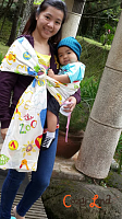 Gendongan Baby sling ring Cozyland, dijamin nyaman dan gaya , cekitout-sling-ring-pouch-cozyland-model-2014-moms-1-cozyland.png
