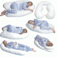 U-Shape, maternity pillow for moms to be, dijamin nyaman tidur/ menyusui-body-pillow.gif
